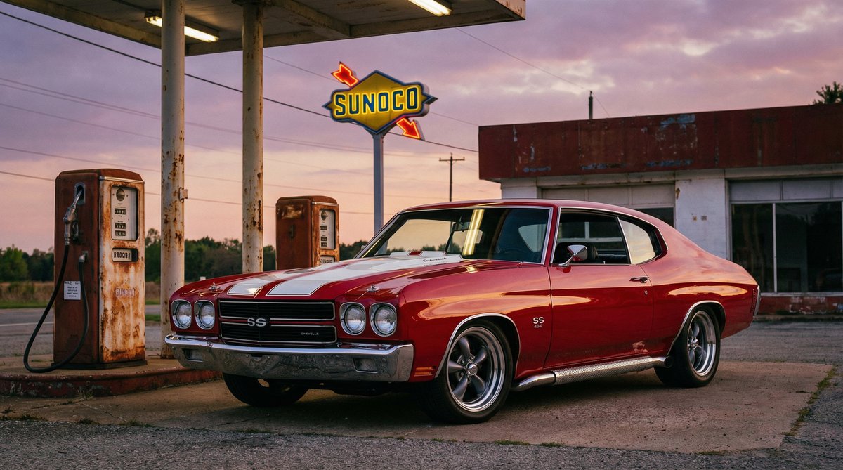 撸啊撸视频-经典肌肉车修复改装视频